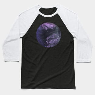 The Purple Planet Baseball T-Shirt